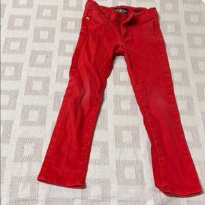 Red Lucky jeans